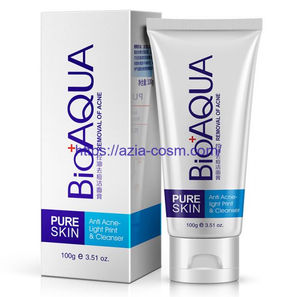 3. Foam for washing "Bioaqua" Anti-acne (for problem skin) (0702)